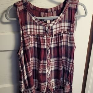 Knox Rose Plaid Top